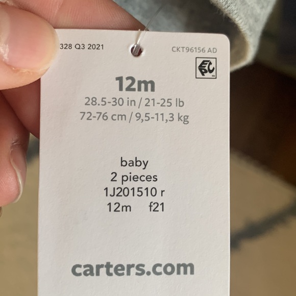 Never worn 12 month boy long t and jeans outfit - Picture 3 of 5